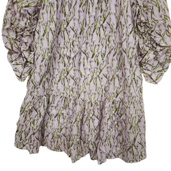 Happy Nature X Iris Print Boho Dress - Picture 10 of 13